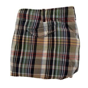 Polo Ralph Lauren Plaid Shorts Mens‎ Size 46 Big 46B Drawstring Waist Cotton